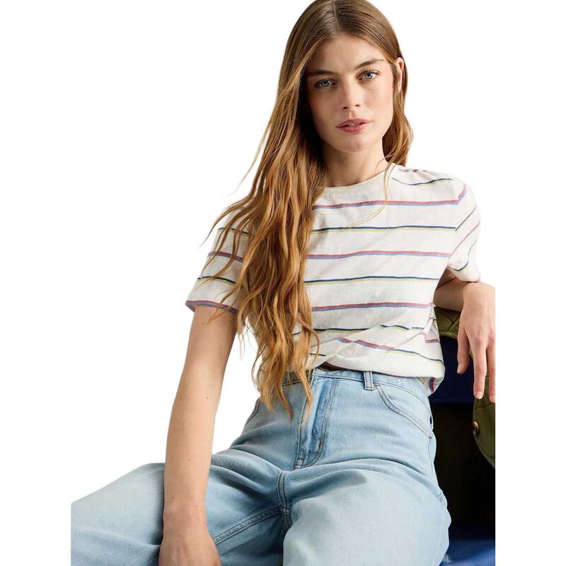 White Stuff Clara Stripe Short Sleeve Tee image number 0